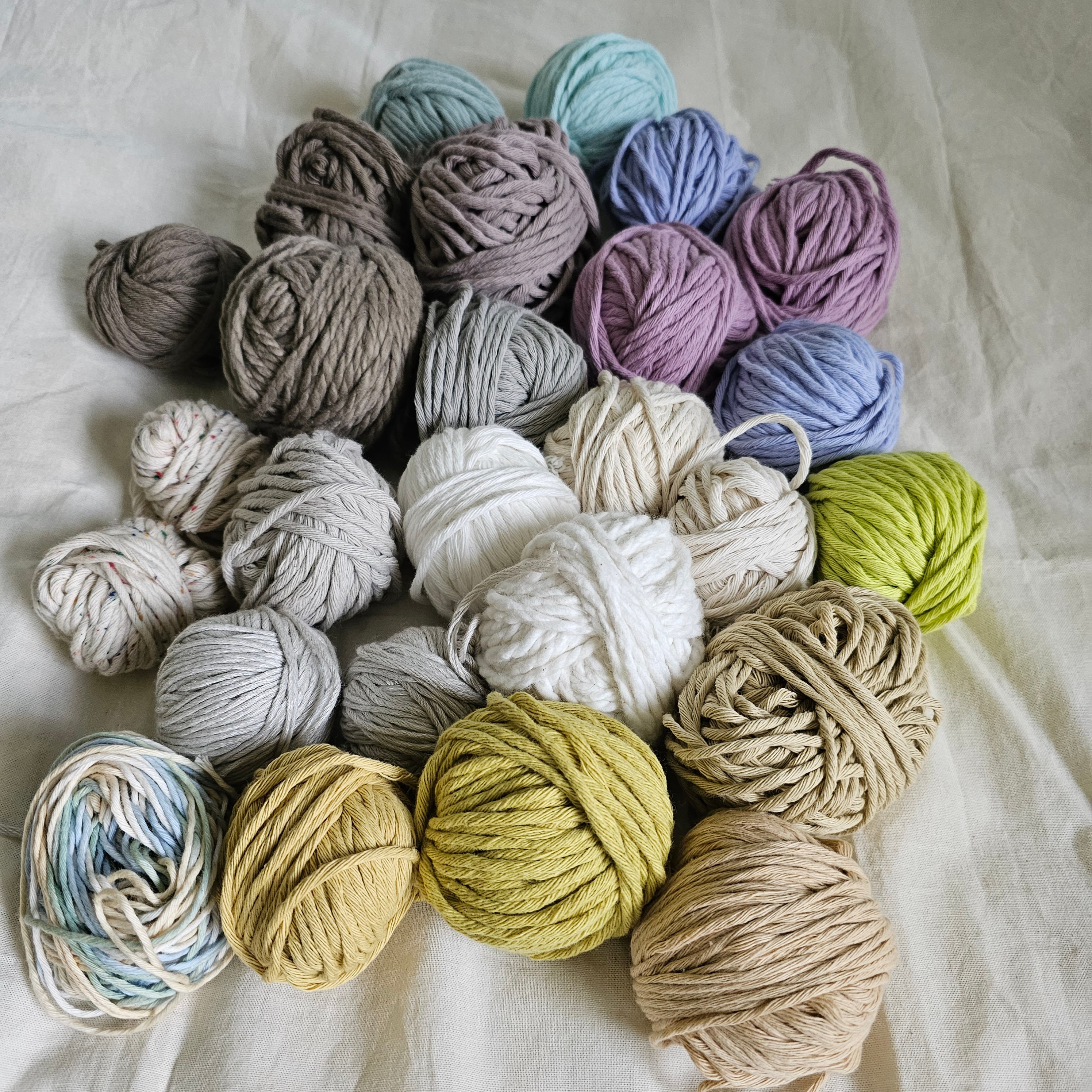 Hoooked Recycled Soft Cotton DK Yarn for Amigurumi, Crochet, and Knitting 