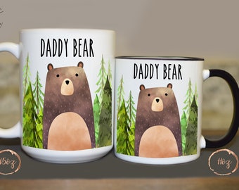 Papa Bear Mug, New Dad Gift, Bear Mugs, Papa Bear Gift, First Father's Day, New Dad Mug, Bear Mug, Dad To Be Mug, For Dad, Gift From Girls