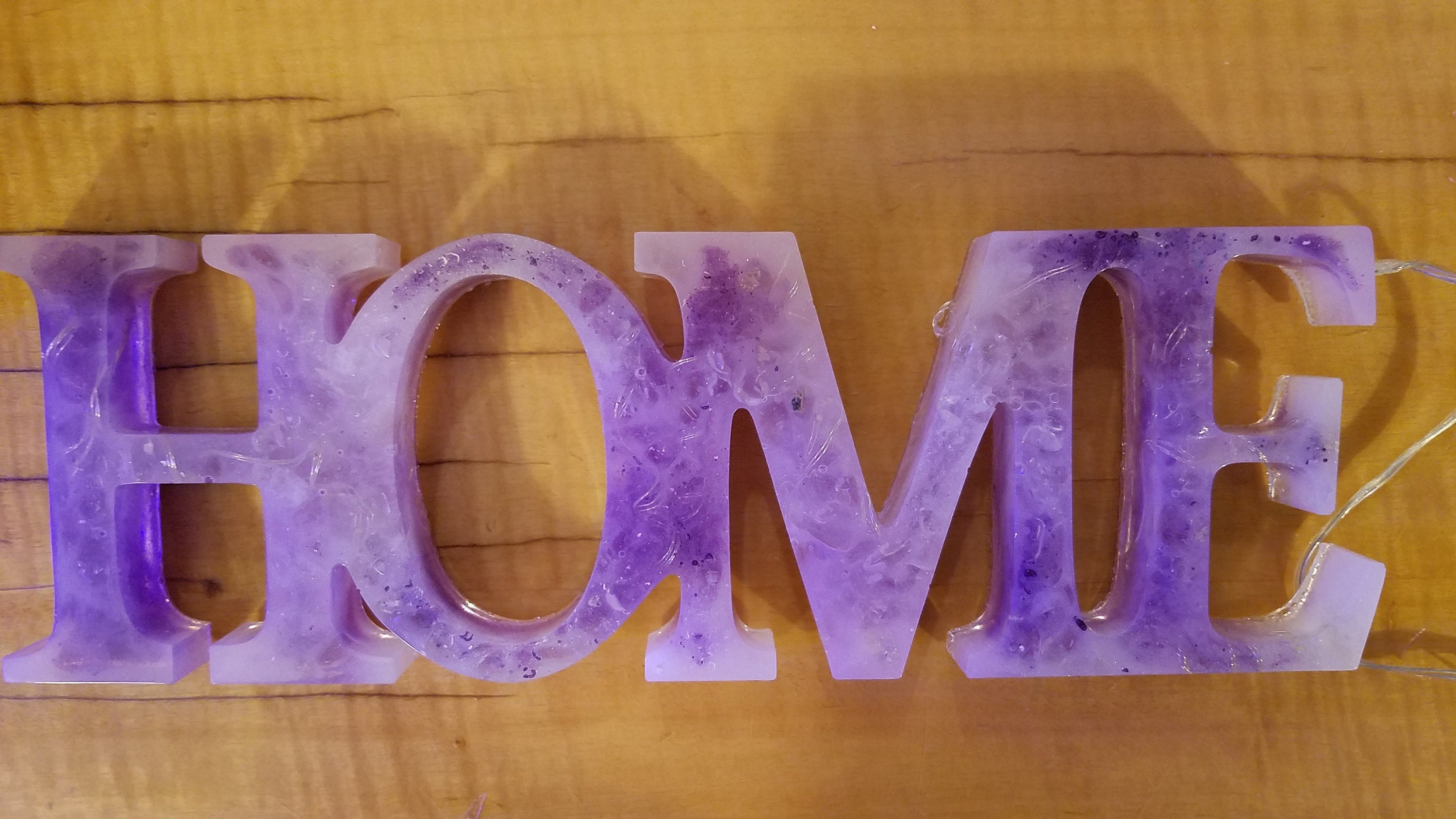 Healing crystal Home light sign Etsy