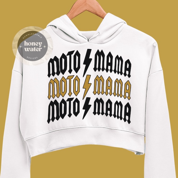 Moto Mama Lightning Bolt PNG, Dirtbike Mom Sublimation, Girly Moto Screenprint HTV DTF Digital Download Waterslide