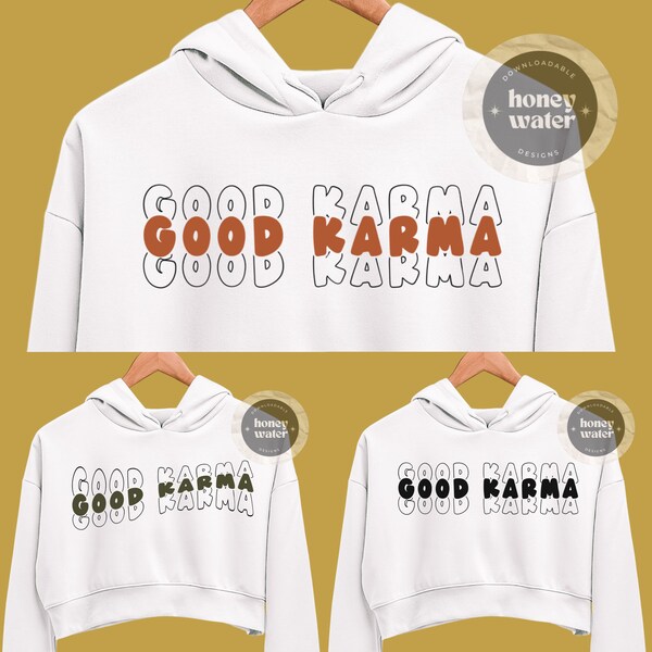 BUNDLE: Good Karma PNG, Metaphysical Sublimation, Spiritual Screenprint htv DTF Digital Download Waterslide