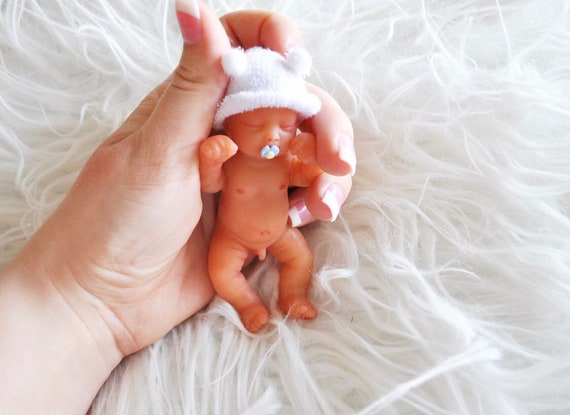 5 inch mini silicone baby