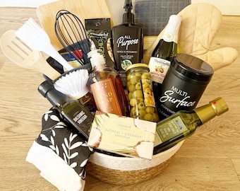 Kitchen Housewarming Gift Basket, housewarming, gift basket, luxury gift , Mother’s Day , gift baskets, gifts for women, kitchen gift basket
