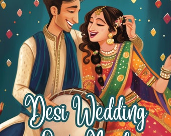 Dholki Songs Book - Enorme verzameling 70 nummers - Afdrukbaar - Mendi Henna Sangeet Wedding Shaadi Nikkah Songs Compilation