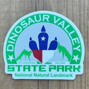 Dinosaur Valley State Park Landmark Sticker