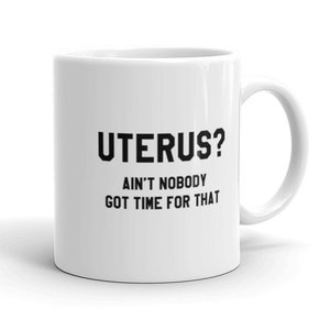 Caneca engraçada para presente de melhoras em caso de histerectomia
