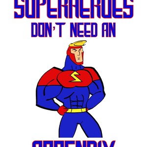 Wyrostek robaczkowy Prezent na poprawę zdrowia - Wydrukuj PNG - Pobierz cyfrowo - Superbohater