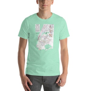 U-Bahn-Karte T-Shirt
