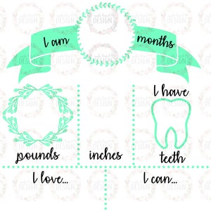 Mijlpaal teken SVG | Maandelijkse mijlpaal grafiek SVG | Maand tot maand SVG Board | baby tracker teken SCG | digitale cut bestand | baby maandelijkse SVG