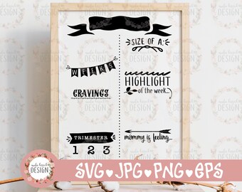 Download Milestone Board Svg Etsy