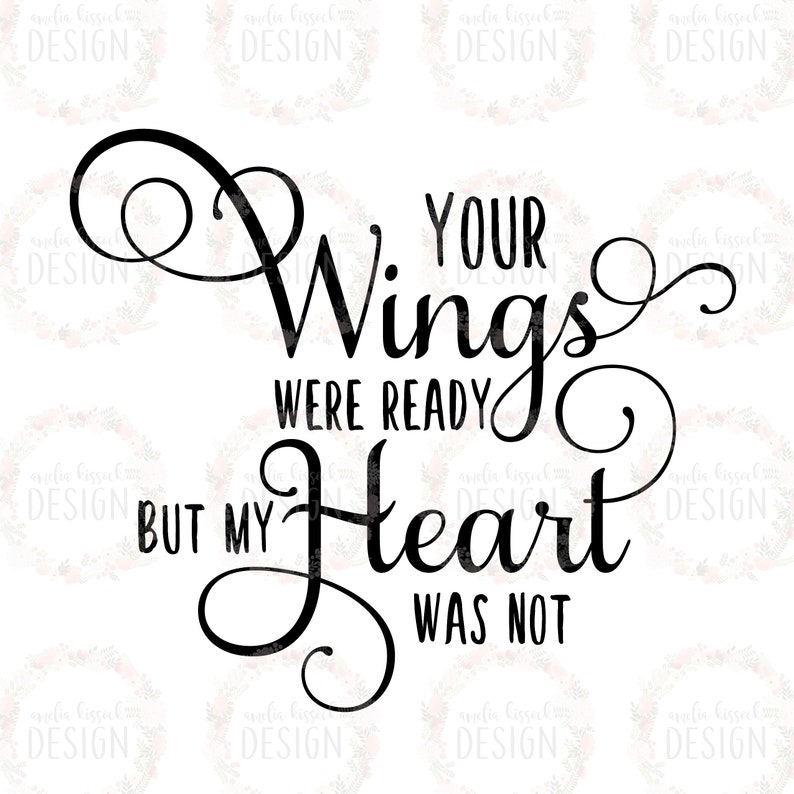 Download Memorial Wings Ornament SVG Christmas svg Christmas | Etsy