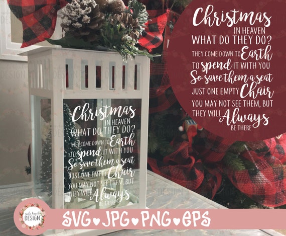 Download Memorial Christmas Svg Save Them A Seat Svg Christmas In Etsy