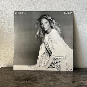 Vintage Barbra Streisand Vinyl Record; Classical Barbra, Je m’appelle Barbra, My name is Barbra | Vintage Vinyl Records | ShopEleanorLouise