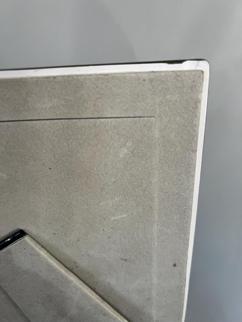 Marco de porcelana vintage de 13 x 18 cm con flores rosas, impresión en placa Gelli / Decoración para bodas y baby shower / Tienda EleanorLouise imagen 8