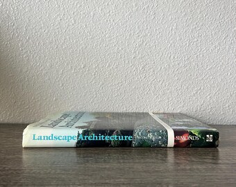 Vintage Hardcover: John Ormsbee Simonds Landscape Architecture A Manual of Site Planning and Design | Housewarming Gifts