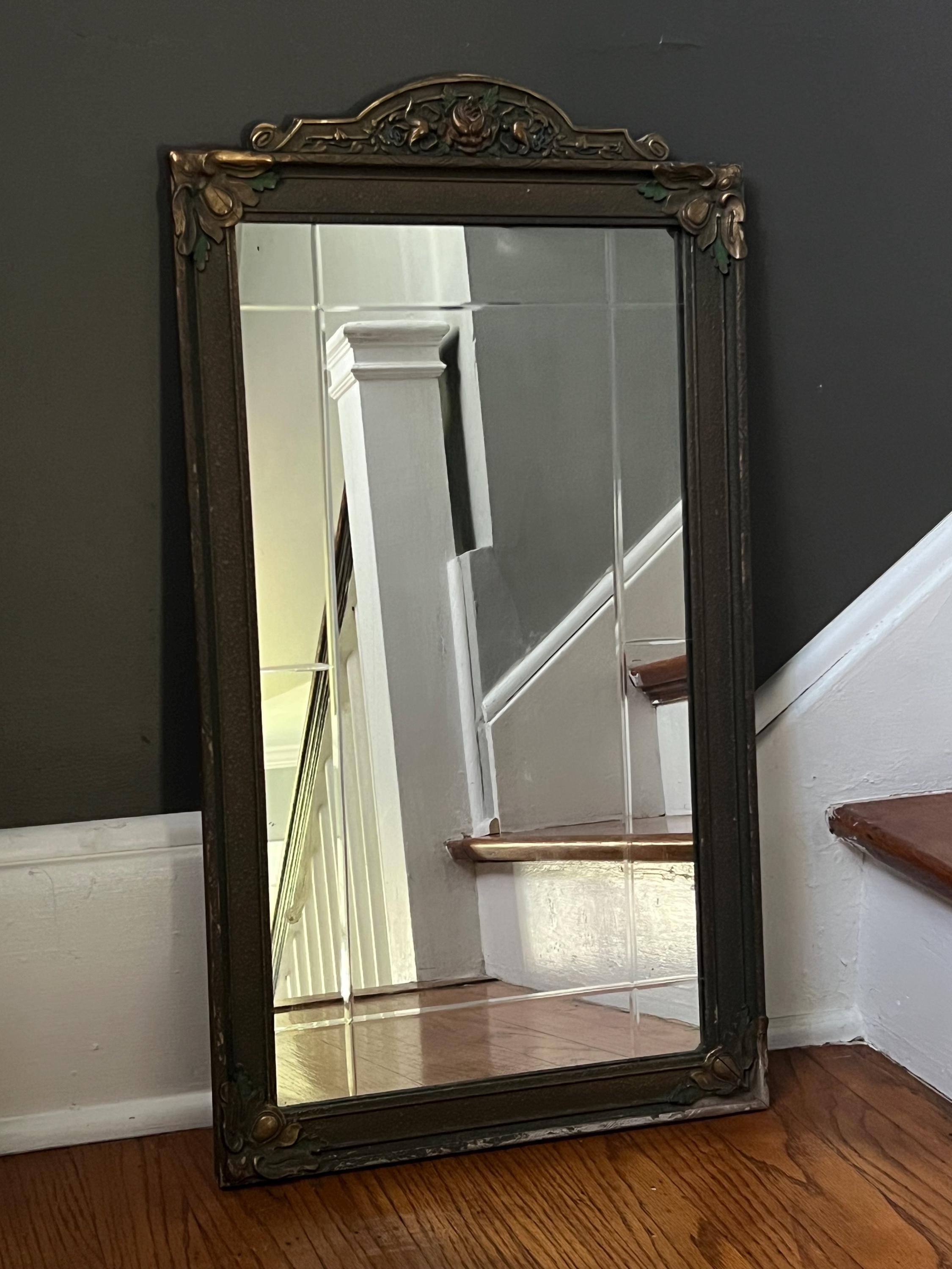 Antique Bevel Mirror - Etsy