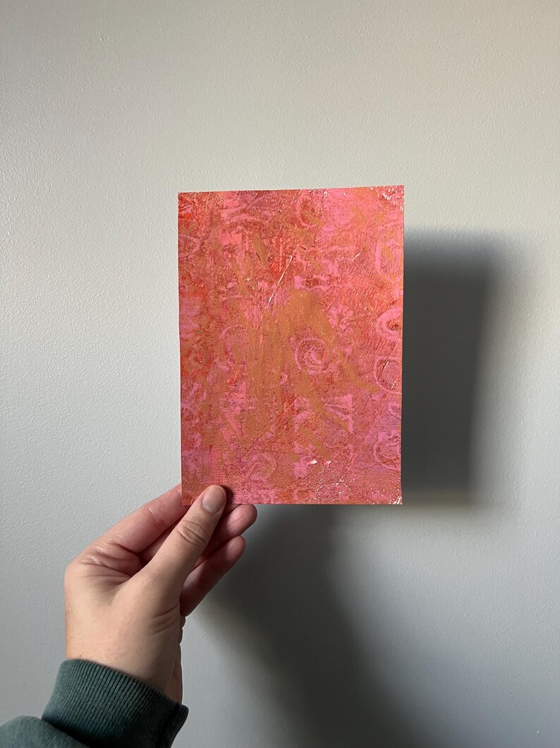 Marco de porcelana vintage de 13 x 18 cm con flores rosas, impresión en placa Gelli / Decoración para bodas y baby shower / Tienda EleanorLouise imagen 10