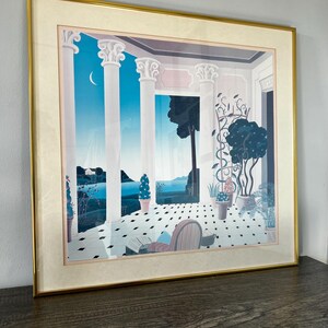Vintage Thomas Mcknight 'natchez' Lithograph - Framed Wall Art - Etsy