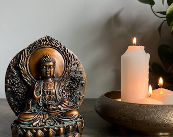 Vintage Buddha Bookend | Housewarming Gift | ShopEleanorLouise