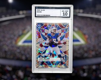 thumbnail interactive-video image 1 of Josh Allen 2018 Leaf Silver Draft Rookies (25 Cards) – Gem Mint Buffalo Bills NFL 1 of 2