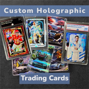 Custom Holographic Collectible Trading Cards