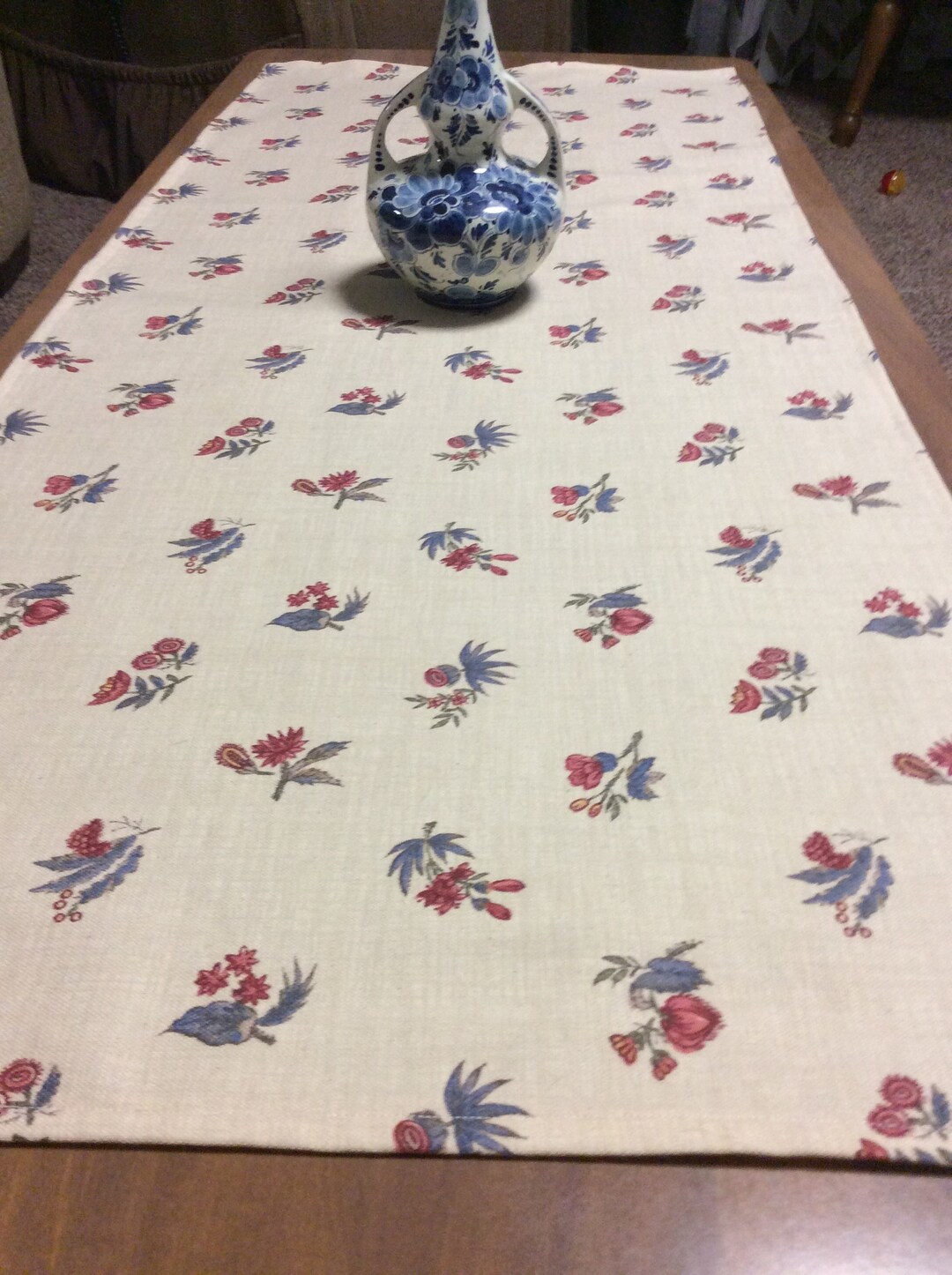 Prices Reduced Table Scarf With Matching End Table Scarf Set, Set of