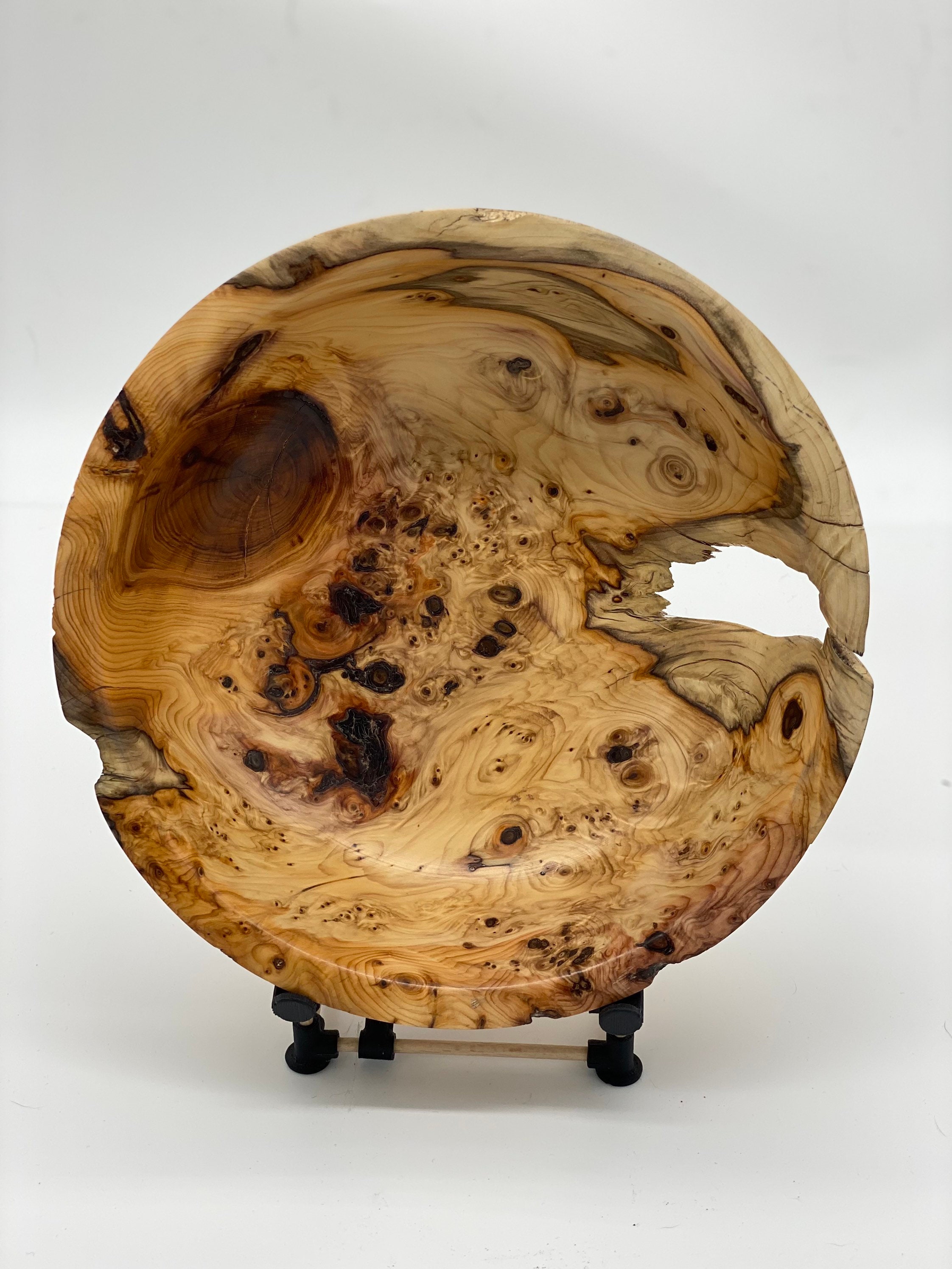 Stunning wooden bowl made from a tree burl Etsy