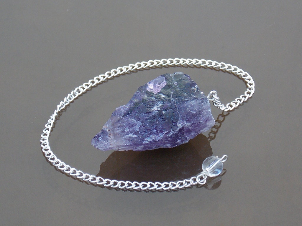 Reiki Crystal Healing DOWSING GEMSTONE ORGONE Point Pendulum FREE POST UK
