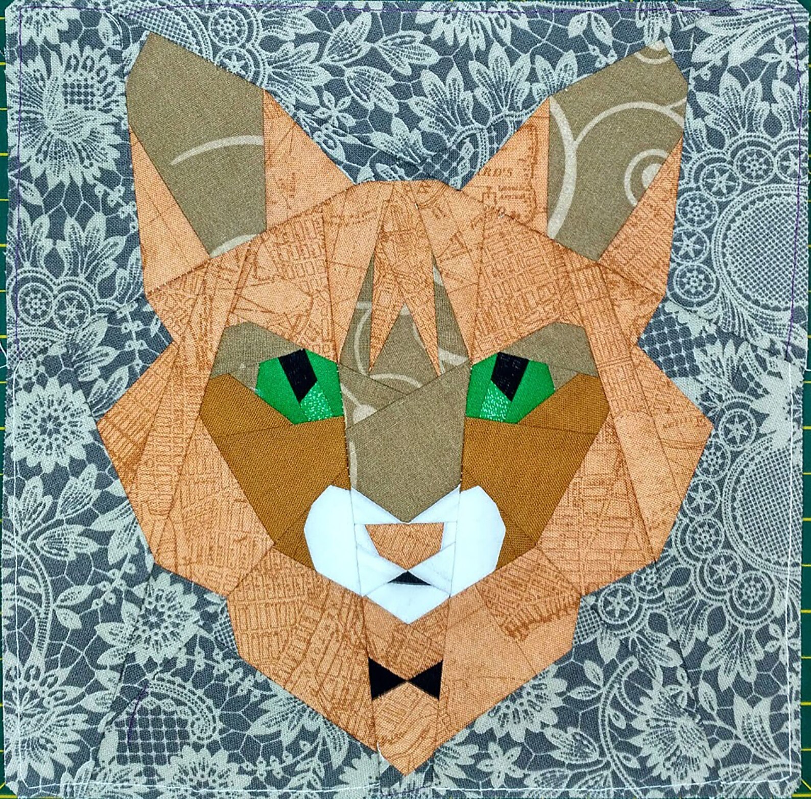 12 Cat Quilt Block PDF Pattern 4 Versions in Etsy