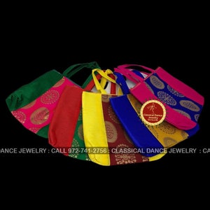 Raw Silk Benaras Potli Thamboolam bags | Multipack | Haldi kumkum  Pongal, diwali, Parties, Events, Weddings | Classical Dance Jewelry