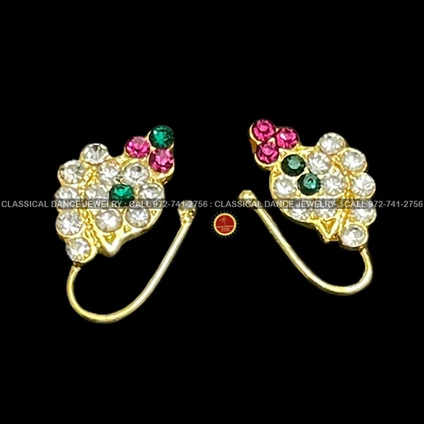 Bharatanatyam Nose Ring Etsy