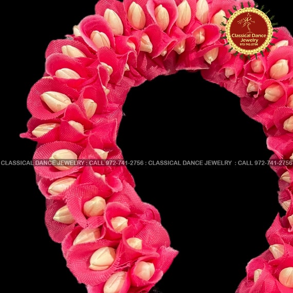 Pink Flowers Petals Moggalu Veni Indian Hair Piece Hair Bun - Etsy UK Pink Flowers Petals Moggalu Veni Indian Hair Piece Hair Bun - Etsy UK