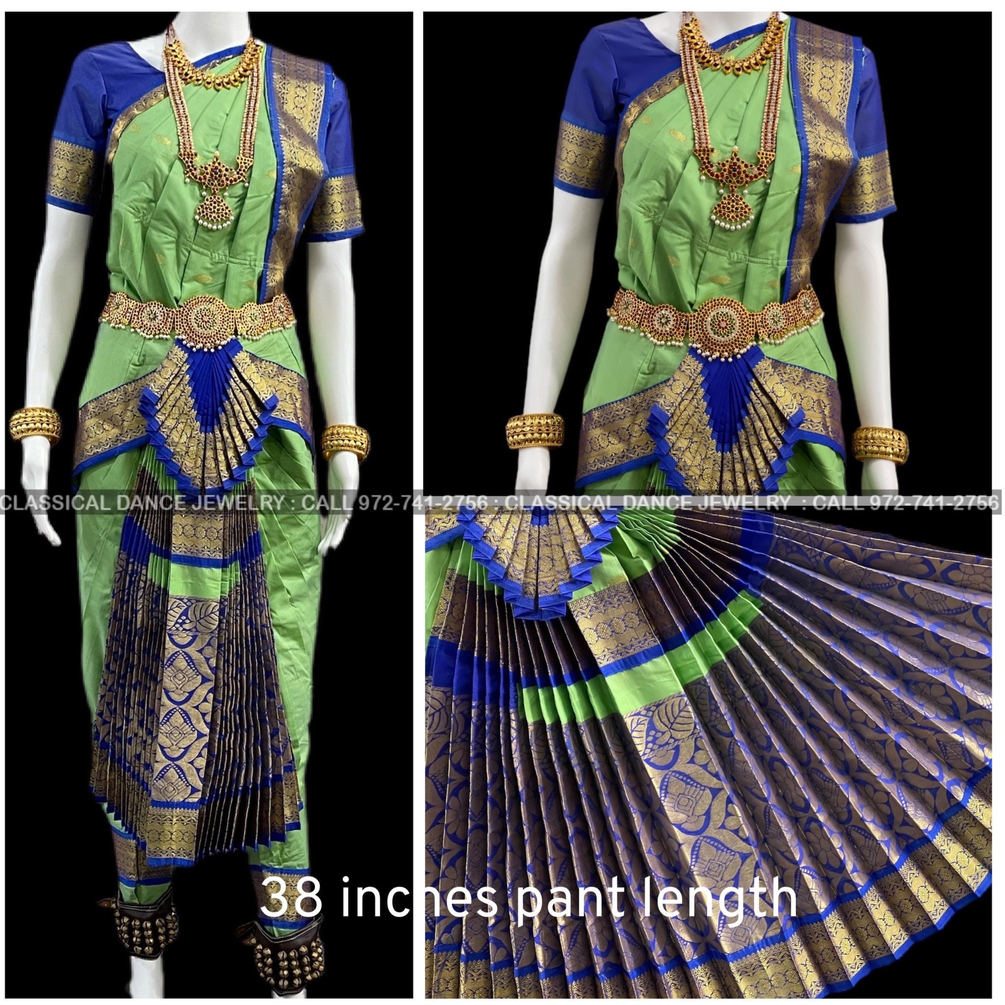 Bharatanatyam costume jewellery hot sale