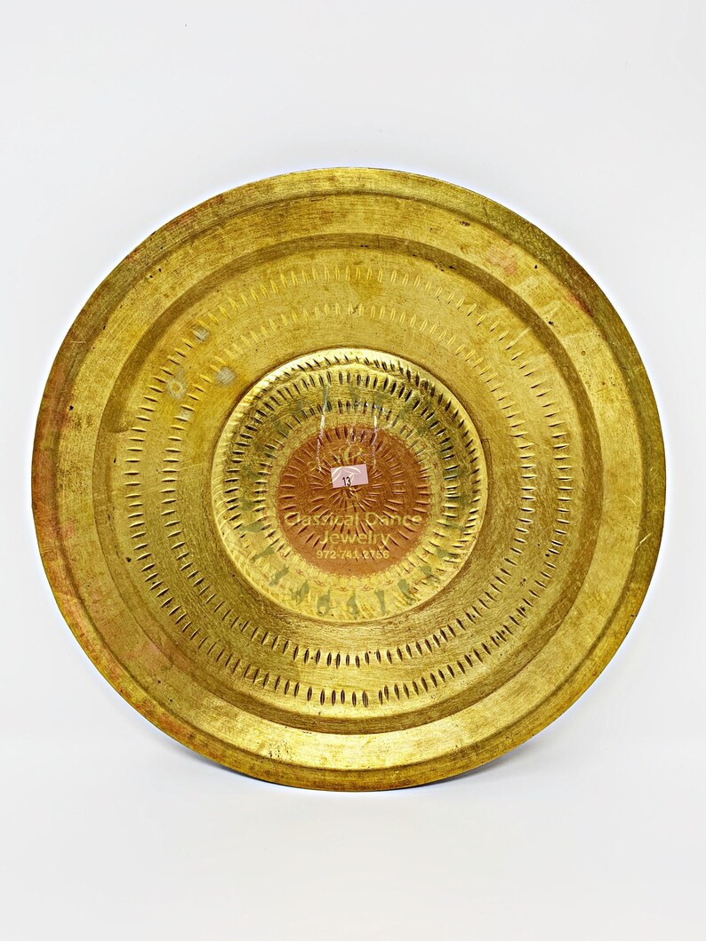 KUCHIPUDI Brass Dance Tharangam Plate 16 15 14 1312 inch Etsy