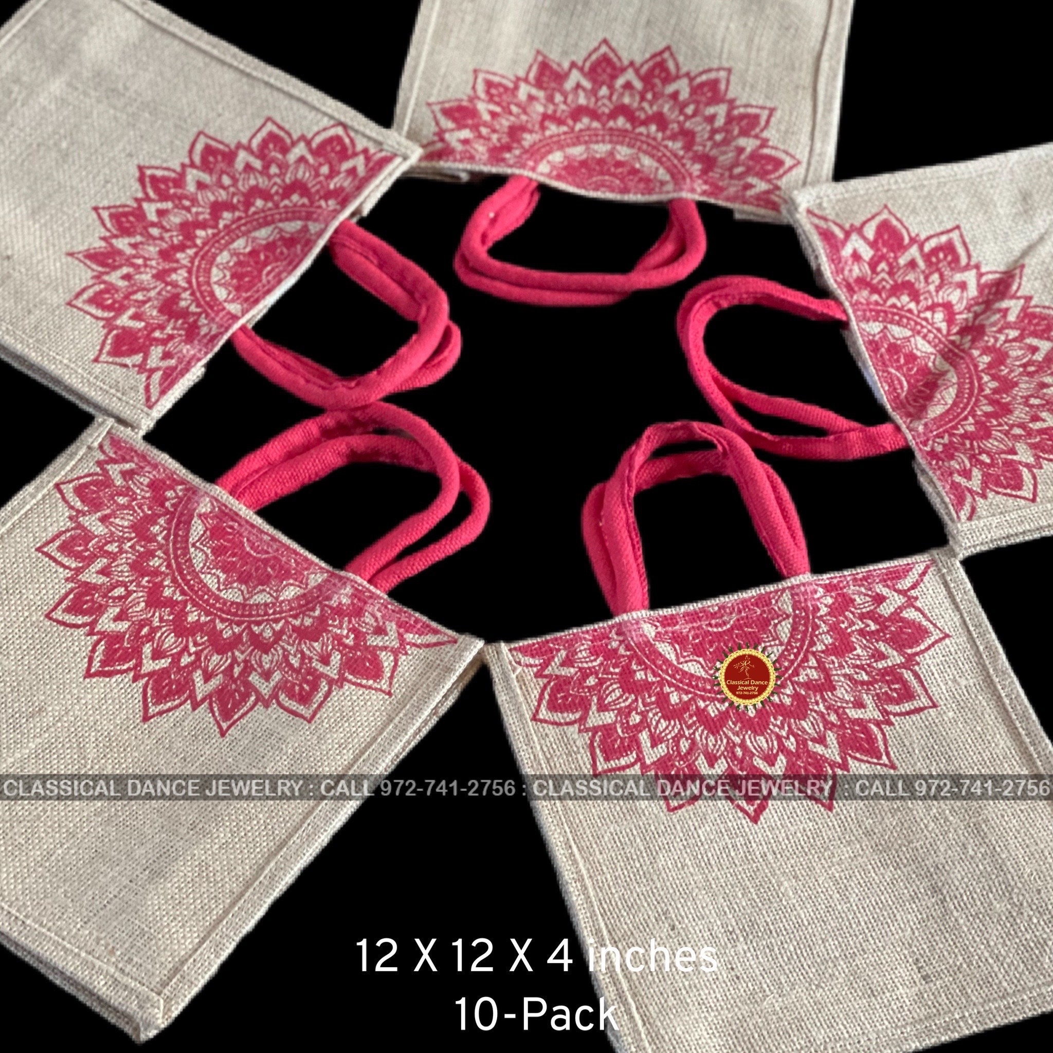 Jute Mandala Design Potli Thamboolam Bags Return Gifts Haldi Kumkum Pongal Diwali Parties Events Weddings Classical Dance Jewelry Etsy Canada