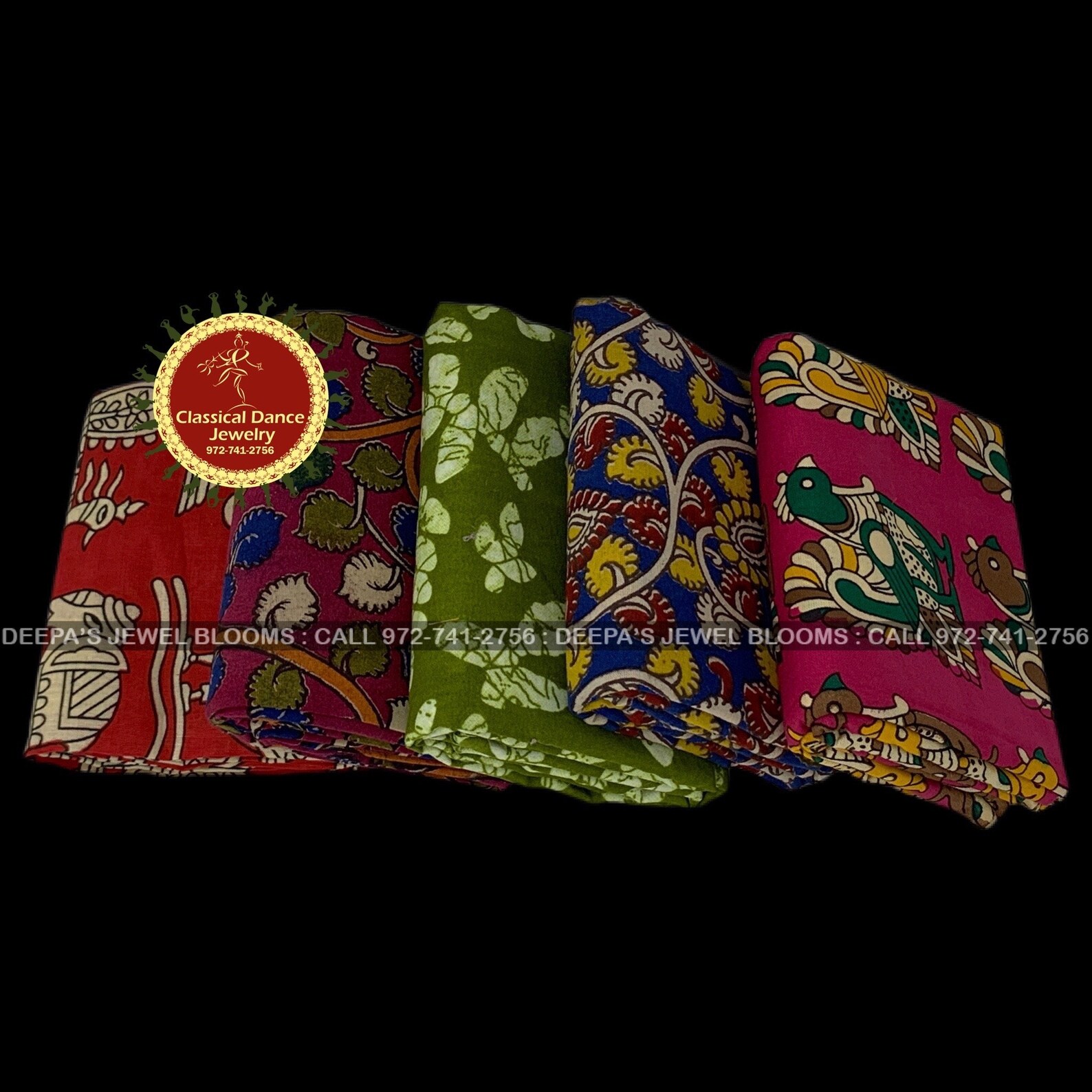 kalamkari blouse pieces