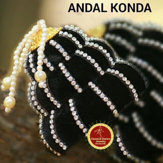 Pearls Hair Andal Kondai Bun Set Rakodi Indian Jewelry - Etsy Hong Kong Pearls Hair Andal Kondai Bun Set Rakodi Indian Jewelry - Etsy Hong Kong