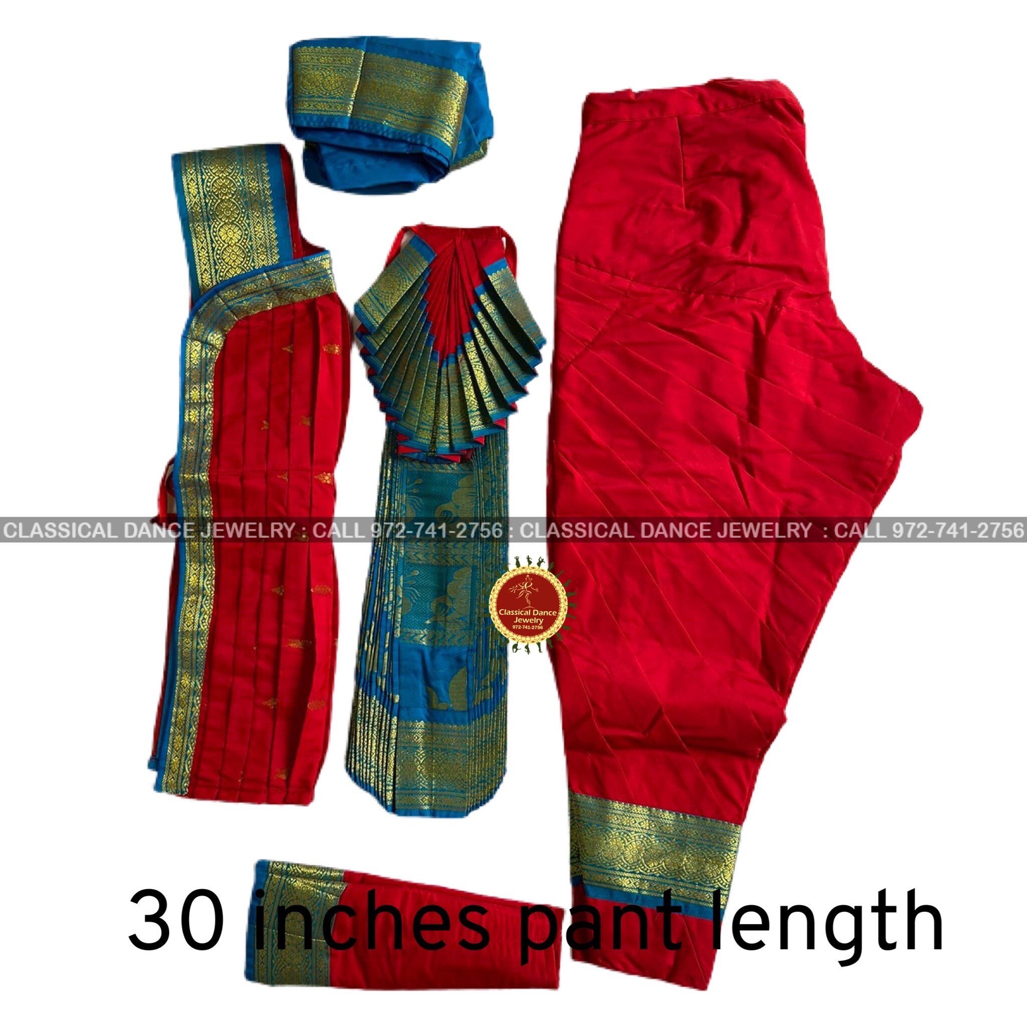 Bharatanatyam Dance Costume - Etsy 