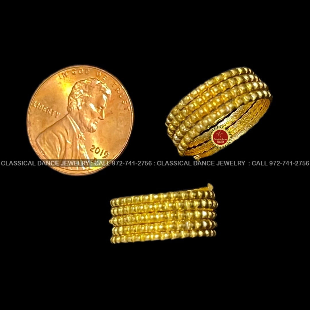 Gold Toe Rings Mattelu Bichhiya Indian Jewelry Traditional Panchaloha