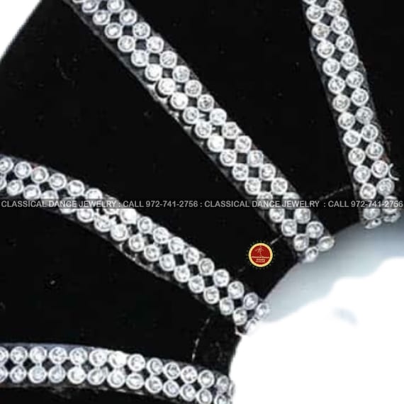 Silver bharatanatyam hotsell jewelry