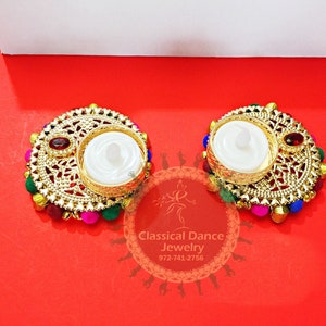 Zestawy BANGLE Diya | Prezenty zwrotne | Dekoracje Diwali | Zestawy Deepam/Deepalu na imprezy lub festiwale | Biżuteria do tańca klasycznego