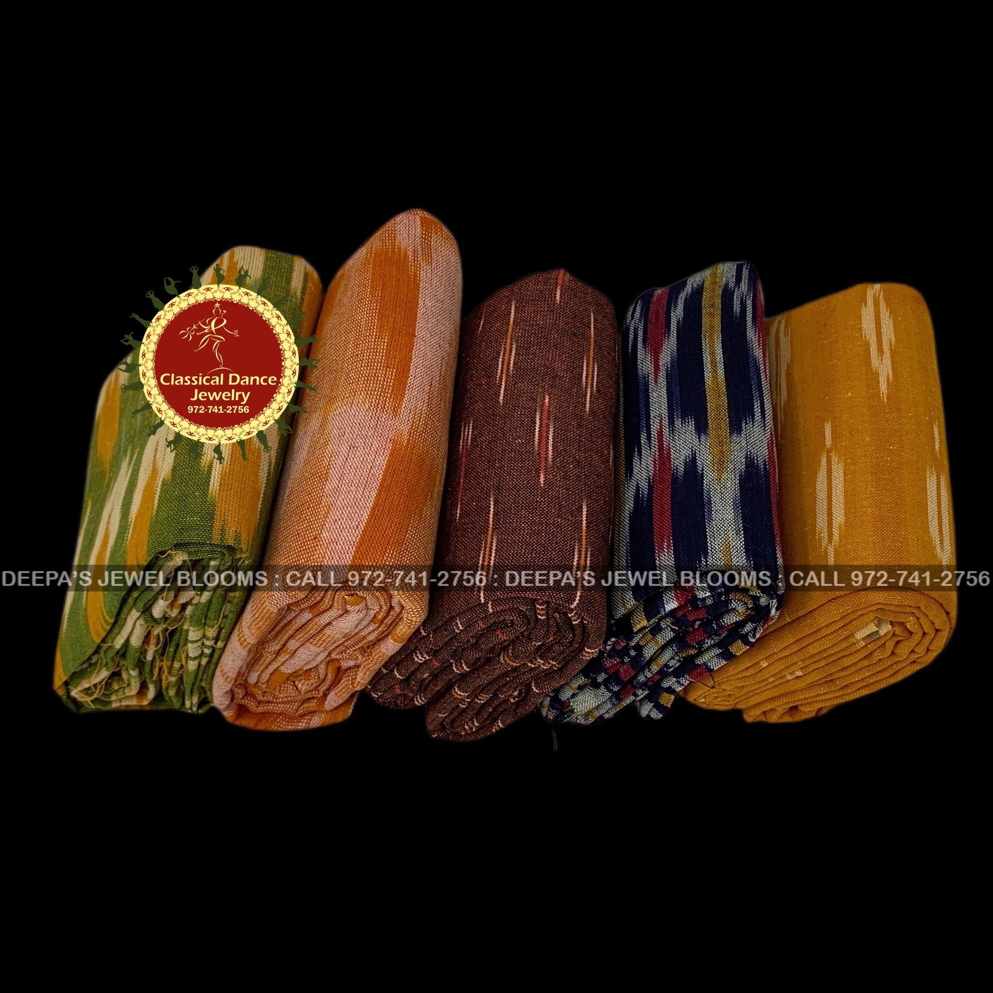 ikkat pattu blouse pieces