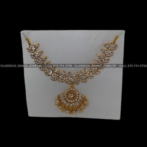 Goddess Decorated Varamahalakshmi necklace | Ammavaru Amman Pooja Festivals Wedding | Classical Dance Jewelry