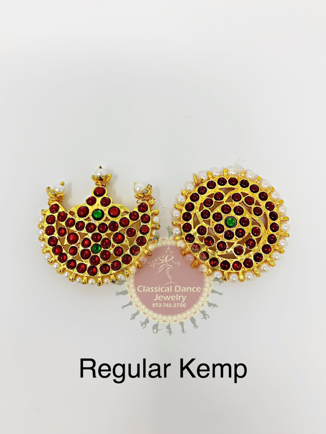 Buy Kemp Temple Surya Chandra Indian Jewelry Sun Moon Bharatnatyam,  Kuchipudi, Engagement, Weddings, Birthdays Classical Dance Jewelry Online  in