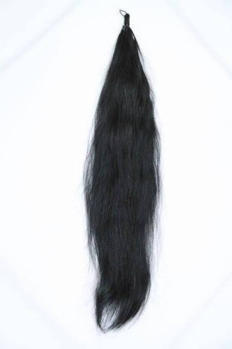 Nylon False Hair Extensions Black Bharatanatyam/Kuchipudi Etsy