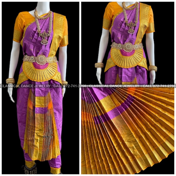 Bharatanatyam Costume Etsy