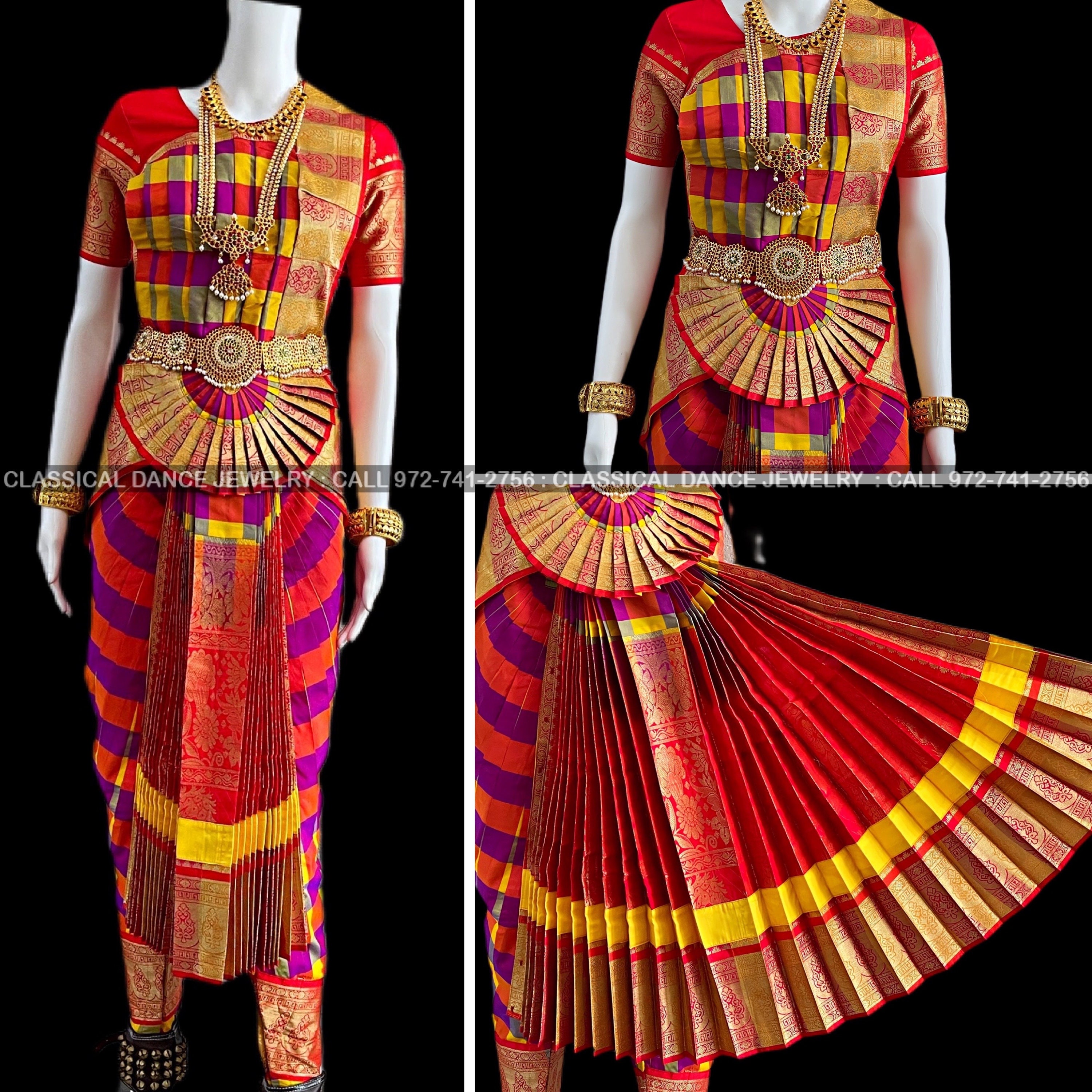 Bharatanatyam Dress Models