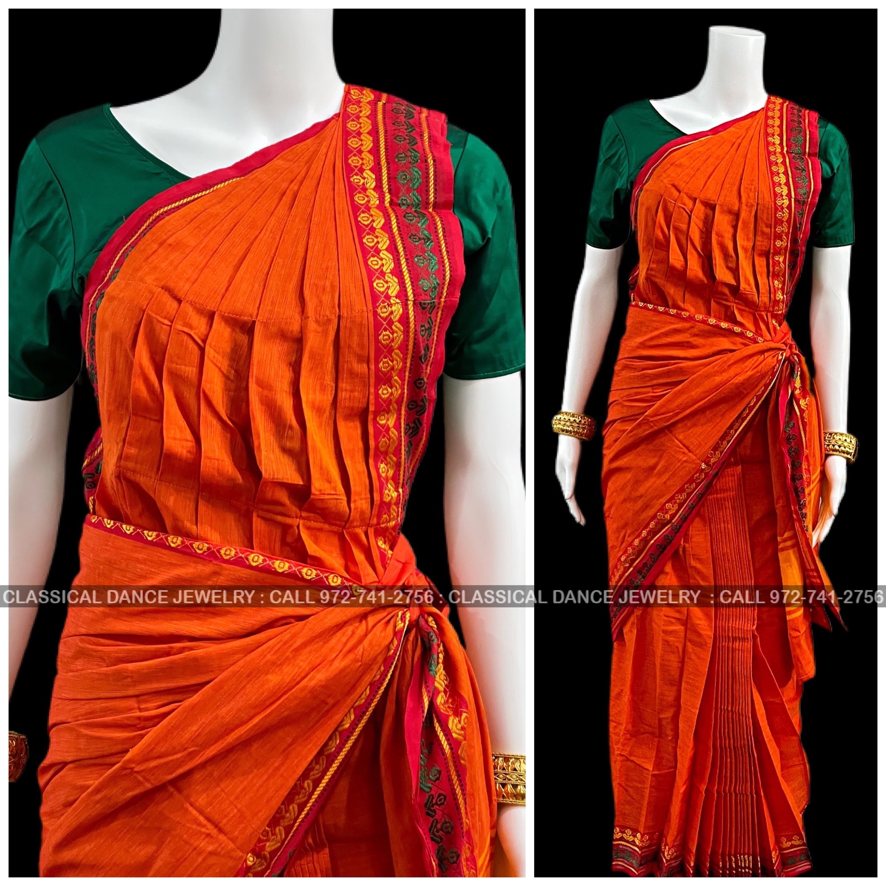 Traditional dance sarees cheap