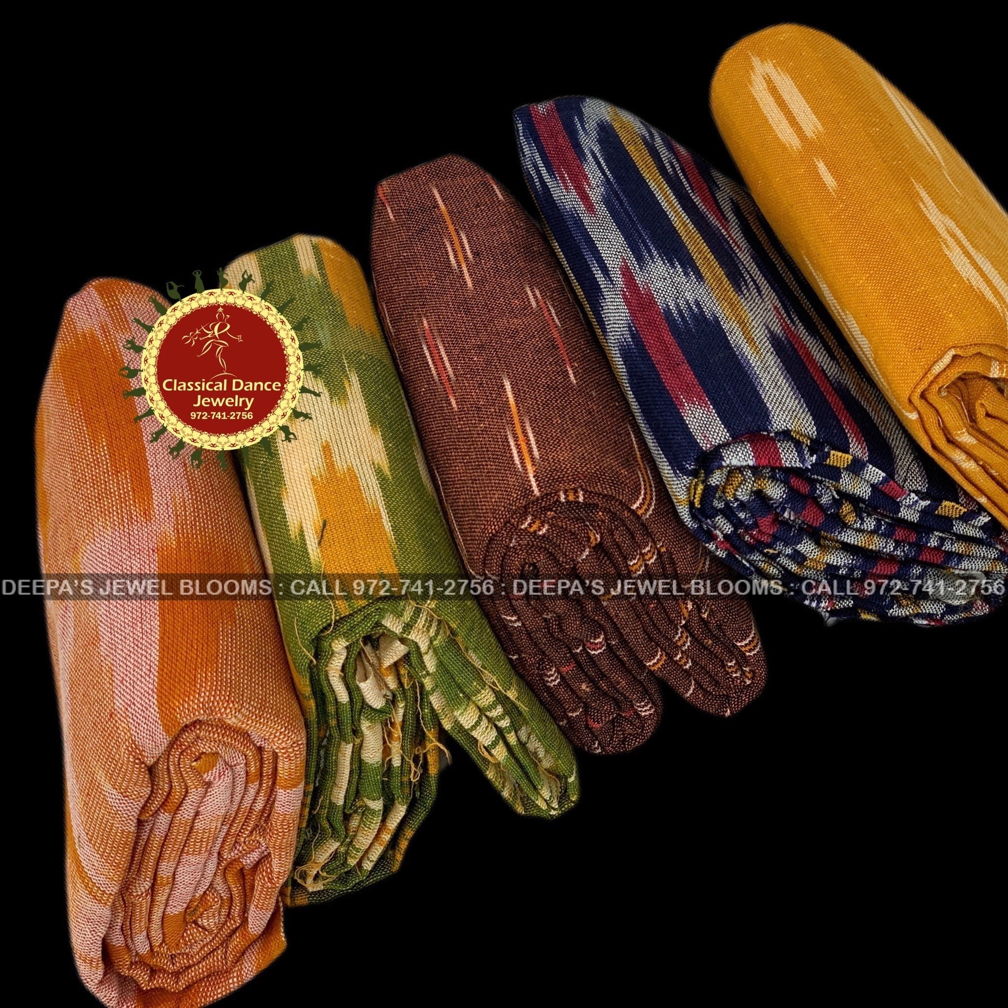 ikkat pattu blouse pieces