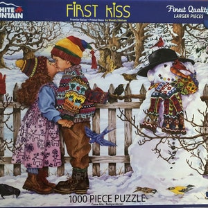 First Kiss 1000-Piece Jigsaw Puzzle